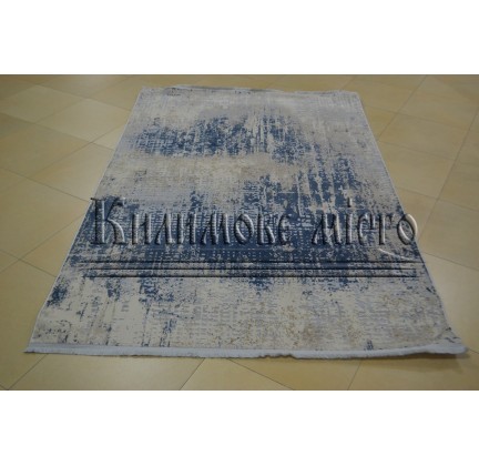 Акриловий килим La cassa 6535A d.blue/cream - высокое качество по лучшей цене в Украине.